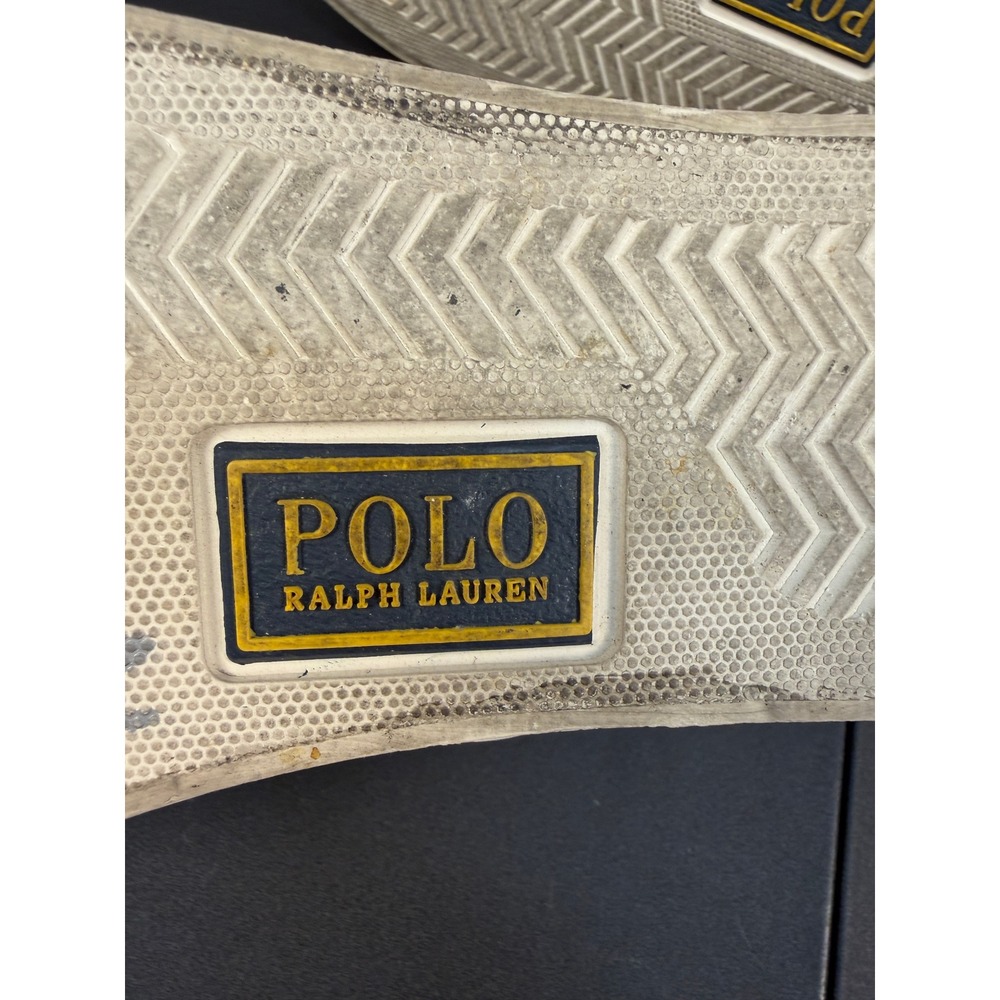 Polo Ralph Lauren Keaton Slip On Plaid Tiger Patchwork Shoes Mens Size 9 - Picture 12 of 13
